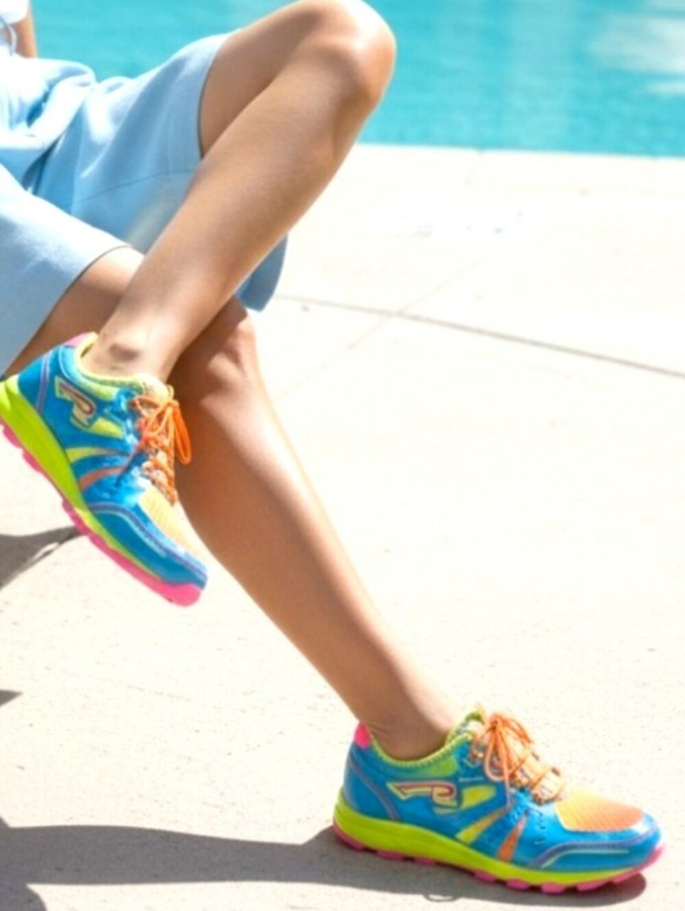 Skechers Rare Skech-Knit Flex Vibrant Multi-Color Bungee Slip On Sneakers Size 8 - Picture 10 of 12
